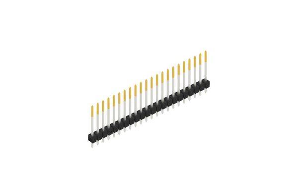 Fischer Elektronik Stiftleiste (Standard) Anzahl Reihen: 1 10048575 10St.