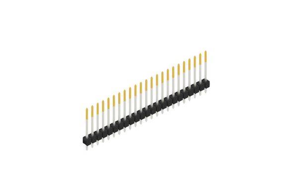 Fischer Elektronik Stiftleiste (Standard) Anzahl Reihen: 1 10048578 10St.