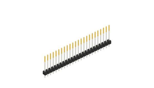 Fischer Elektronik Stiftleiste (Standard) Anzahl Reihen: 1 10048581 10St.