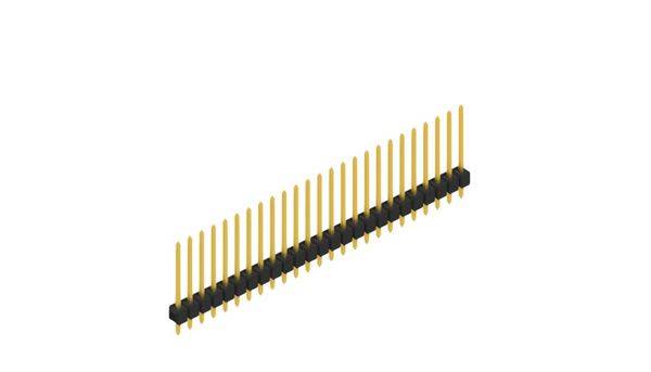 Fischer Elektronik Stiftleiste (Standard) Anzahl Reihen: 1 10048583 10St.