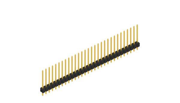 Fischer Elektronik Stiftleiste (Standard) Anzahl Reihen: 1 10048598 10St.