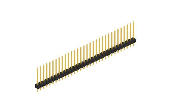 Fischer Elektronik Stiftleiste (Standard) Anzahl Reihen: 1 10048604 10St.