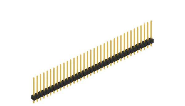 Fischer Elektronik Stiftleiste (Standard) Anzahl Reihen: 1 10048617 10St.
