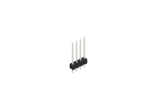 Fischer Elektronik Stiftleiste (Standard) Anzahl Reihen: 1 10048516 10St.