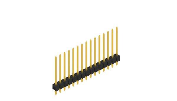 Fischer Elektronik Stiftleiste (Standard) Anzahl Reihen: 1 10048664 10St.