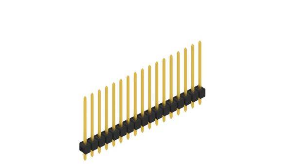 Fischer Elektronik Stiftleiste (Standard) Anzahl Reihen: 1 SL1121417G 10St.