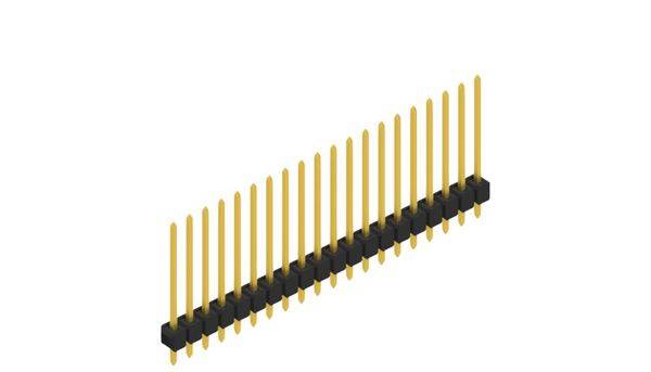 Fischer Elektronik Stiftleiste (Standard) Anzahl Reihen: 1 10048678 10St.