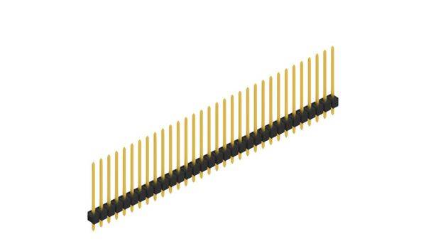 Fischer Elektronik Stiftleiste (Standard) Anzahl Reihen: 1 10048714 10St.