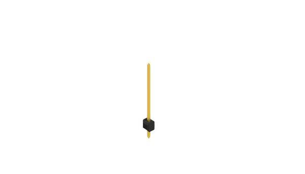 Fischer Elektronik Stiftleiste (Standard) Anzahl Reihen: 1 10048729 10St.
