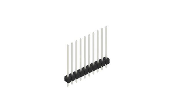 Fischer Elektronik Stiftleiste (Standard) Anzahl Reihen: 1 10048762 10St.