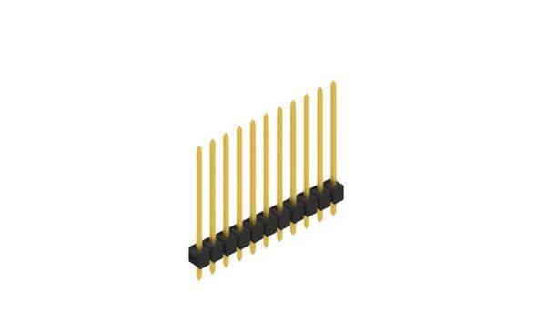 Fischer Elektronik Stiftleiste (Standard) Anzahl Reihen: 1 10048763 10St.
