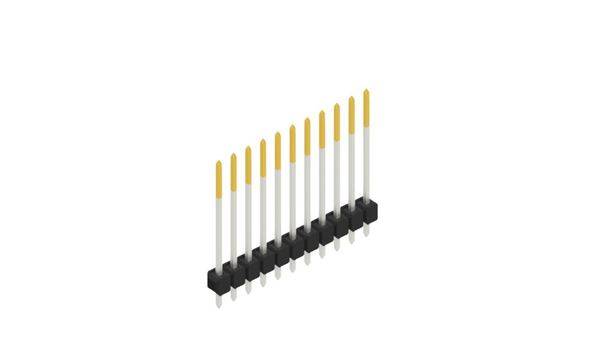Fischer Elektronik Stiftleiste (Standard) Anzahl Reihen: 1 10048764 10St.