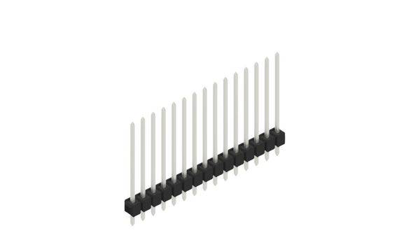 Fischer Elektronik Stiftleiste (Standard) Anzahl Reihen: 1 10048778 10St.