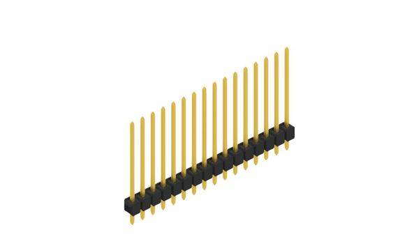 Fischer Elektronik Stiftleiste (Standard) Anzahl Reihen: 1 10048779 10St.