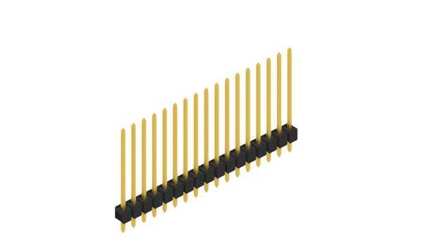 Fischer Elektronik Stiftleiste (Standard) Anzahl Reihen: 1 10048782 10St.