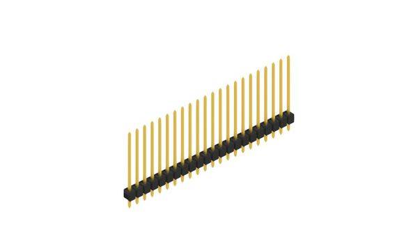 Fischer Elektronik Stiftleiste (Standard) Anzahl Reihen: 1 10048799 10St.