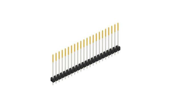 Fischer Elektronik Stiftleiste (Standard) Anzahl Reihen: 1 10048800 10St.