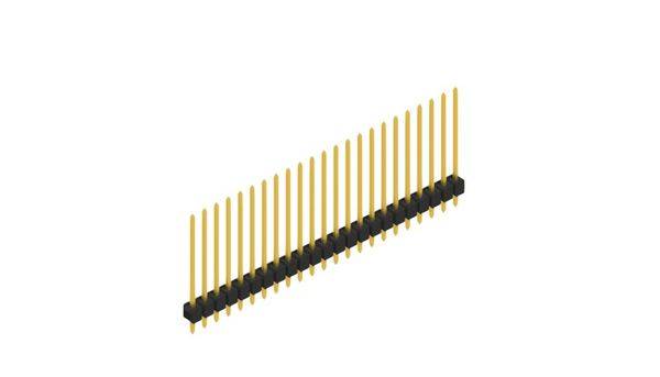 Fischer Elektronik Stiftleiste (Standard) Anzahl Reihen: 1 10048802 10St.