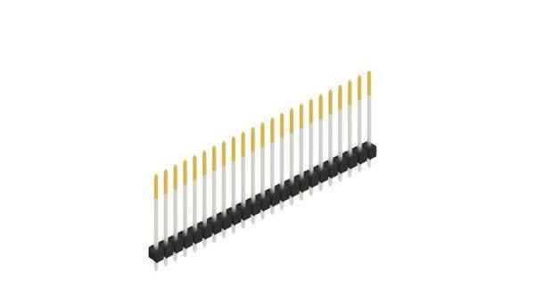 Fischer Elektronik Stiftleiste (Standard) Anzahl Reihen: 1 10048803 10St.