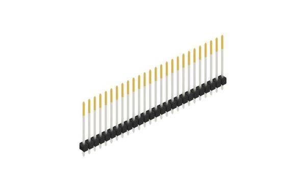 Fischer Elektronik Stiftleiste (Standard) Anzahl Reihen: 1 10048813 10St.