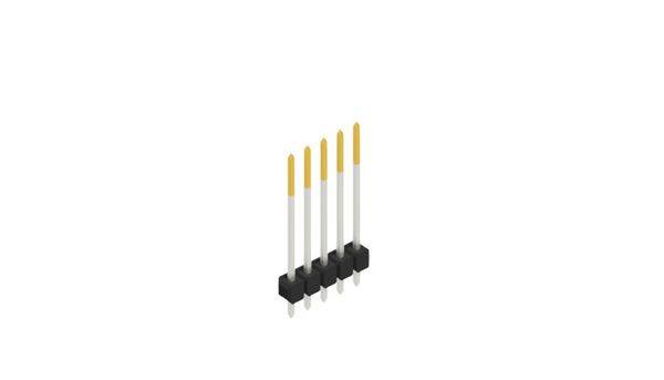 Fischer Elektronik Stiftleiste (Standard) Anzahl Reihen: 1 10048746 10St.