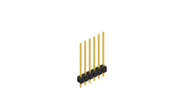 Fischer Elektronik Stiftleiste (Standard) Anzahl Reihen: 1 10048748 10St.