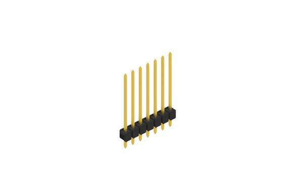 Fischer Elektronik Stiftleiste (Standard) Anzahl Reihen: 1 10048751 10St.