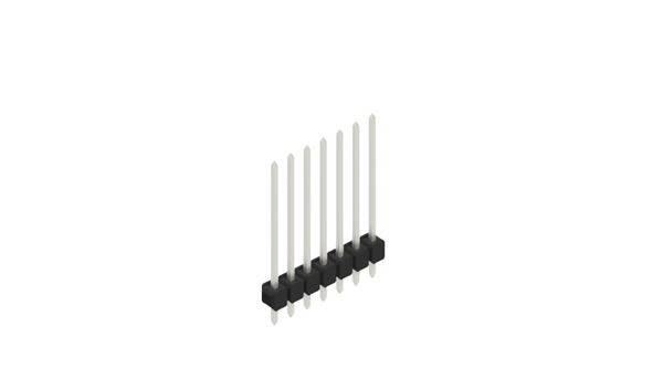 Fischer Elektronik Stiftleiste (Standard) Anzahl Reihen: 1 10048753 10St.