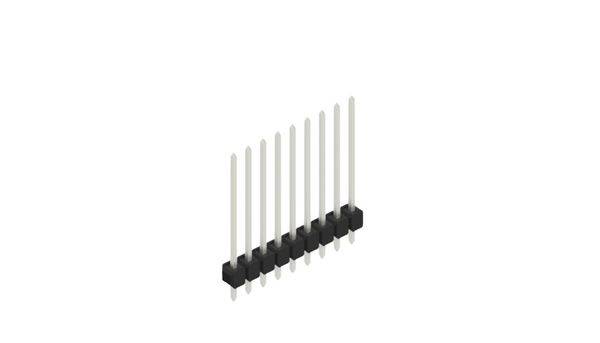 Fischer Elektronik Stiftleiste (Standard) Anzahl Reihen: 1 10048759 10St.