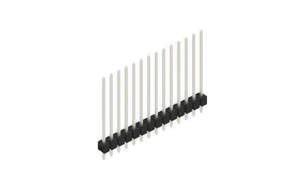Fischer Elektronik Stiftleiste (Standard) Anzahl Reihen: 1 10048887 10St.