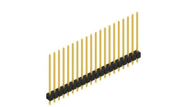 Fischer Elektronik Stiftleiste (Standard) Anzahl Reihen: 1 10048904 10St.