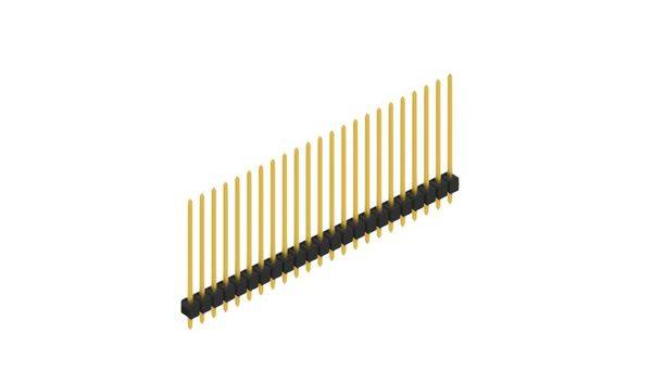 Fischer Elektronik Stiftleiste (Standard) Anzahl Reihen: 1 10048914 10St.