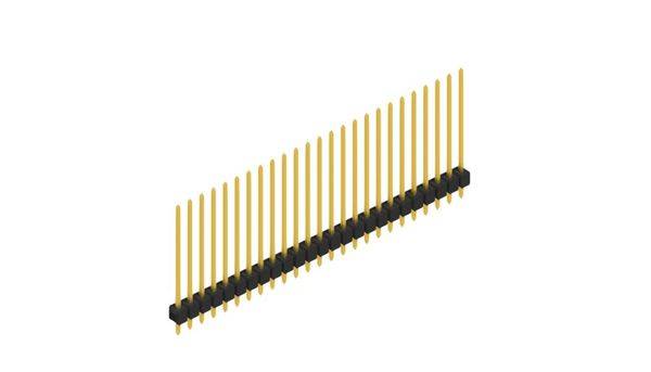 Fischer Elektronik Stiftleiste (Standard) Anzahl Reihen: 1 SL1126525G 10St.