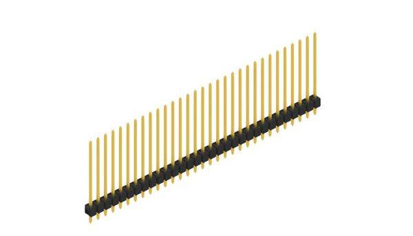 Fischer Elektronik Stiftleiste (Standard) Anzahl Reihen: 1 10048938 10St.
