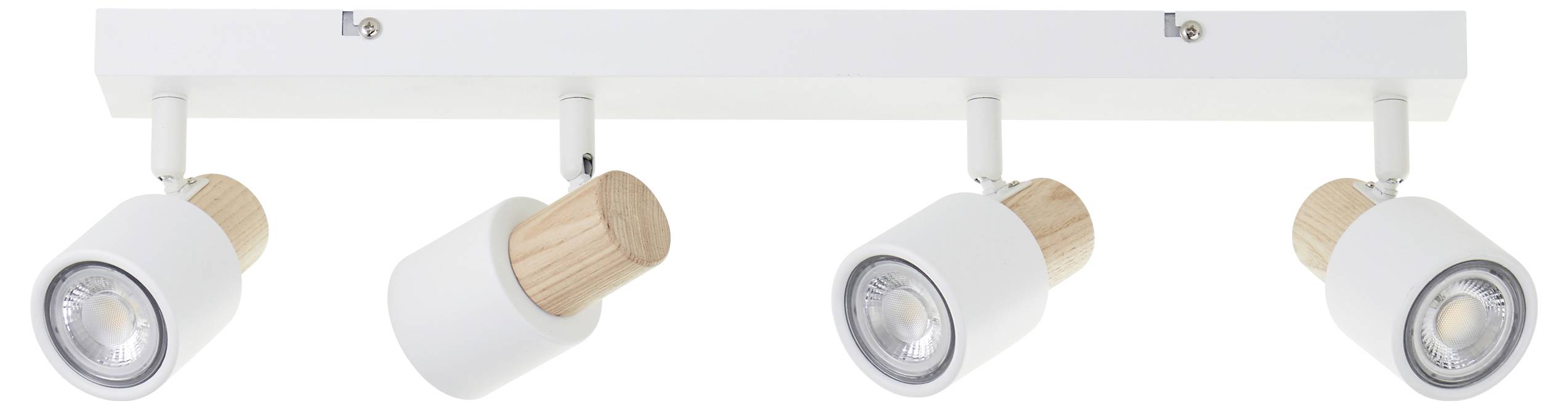 Brilliant Pini 10147/75 Deckenleuchte GU10 Weiß, Holz