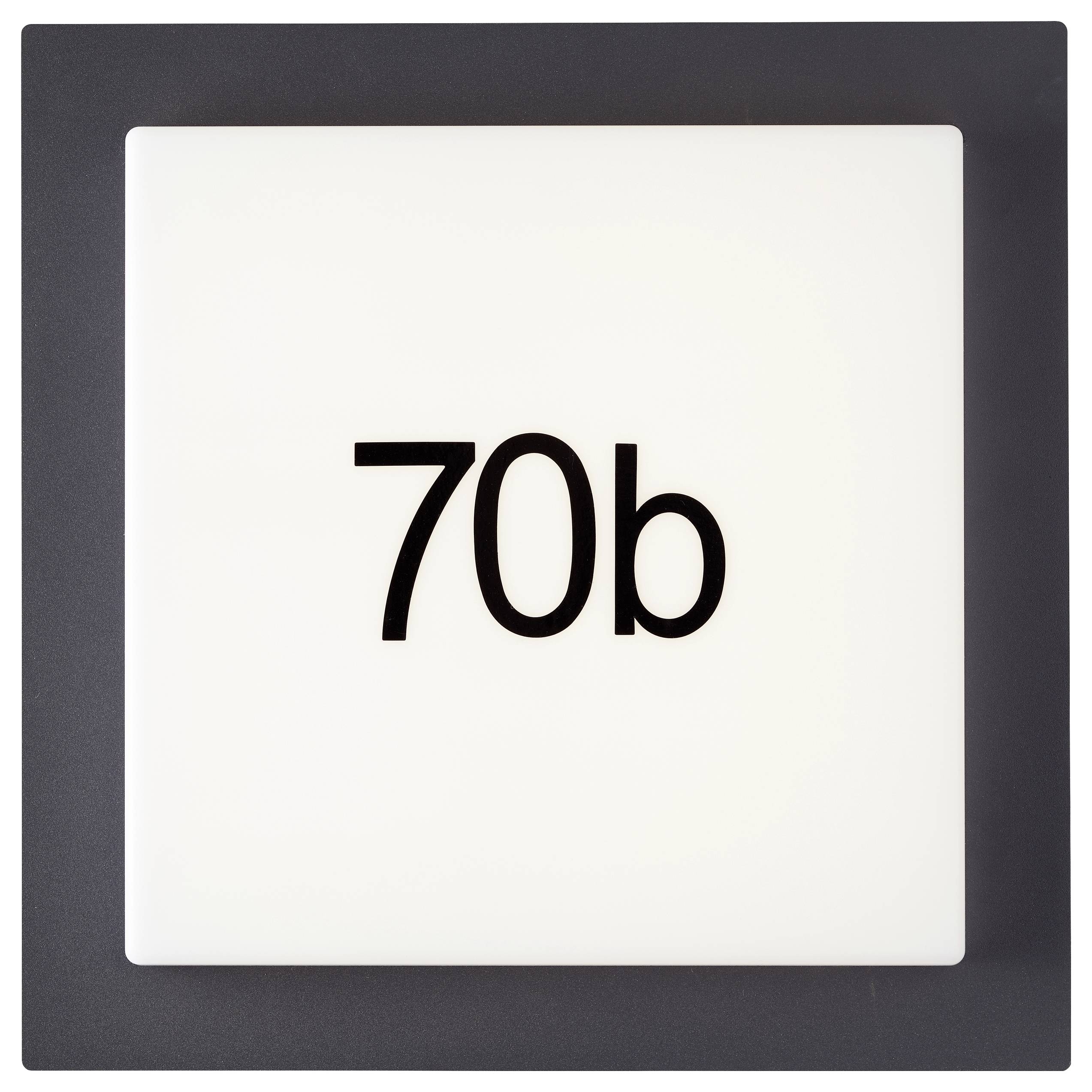 Brilliant Sten G96503/75 Außenwandleuchte LED 14W Weiß, Schwarz