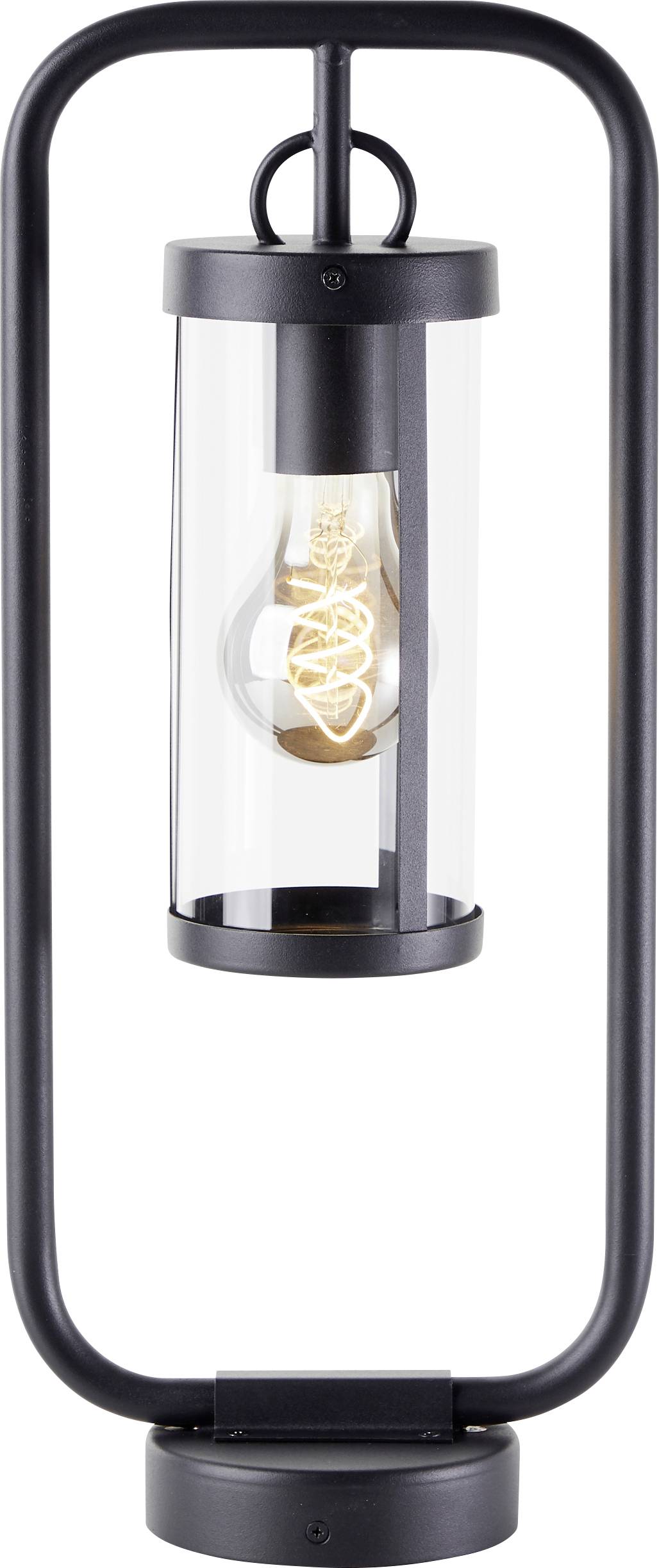 Brilliant Sidney 44292/06 Außeneinbauleuchte E27 Schwarz, Transparent