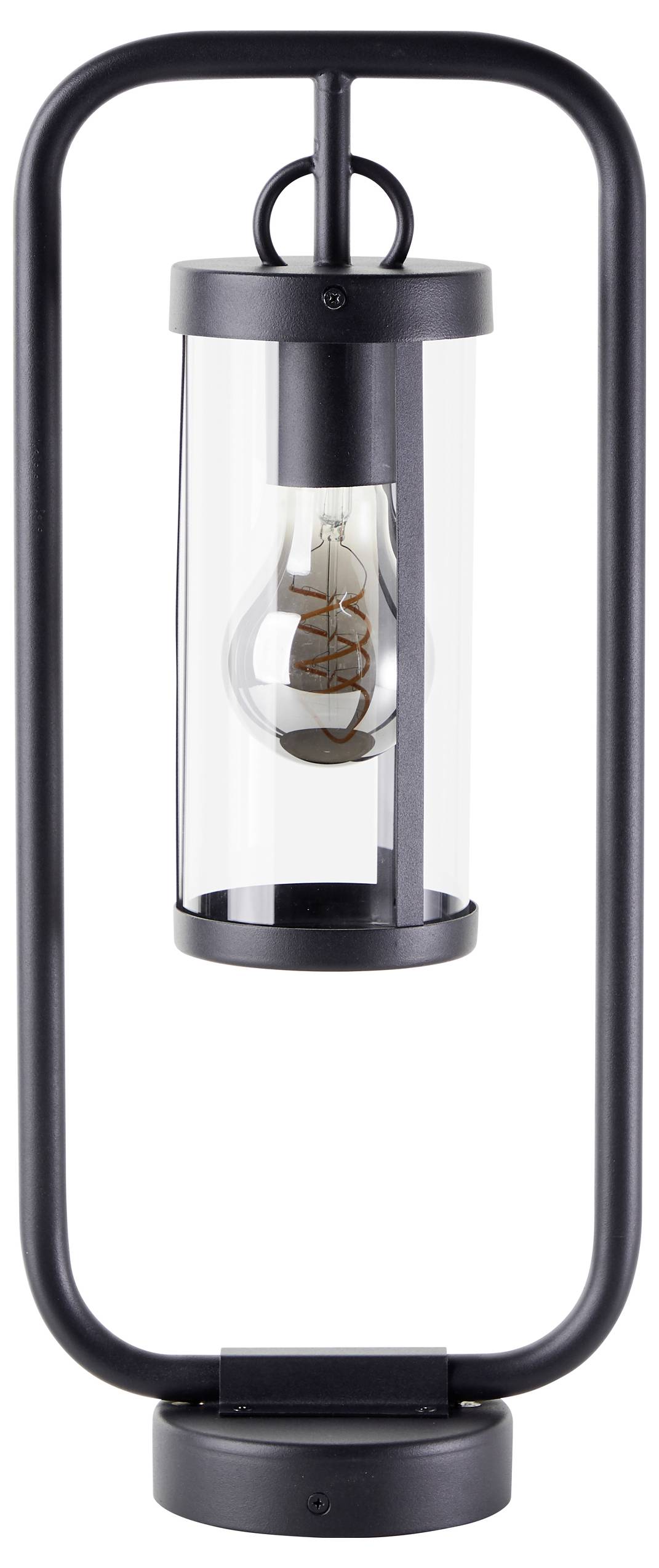 Brilliant Sidney 44292/06 Außeneinbauleuchte E27 Schwarz, Transparent