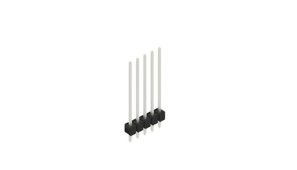 Fischer Elektronik Stiftleiste (Standard) Anzahl Reihen: 1 10048861 10St.