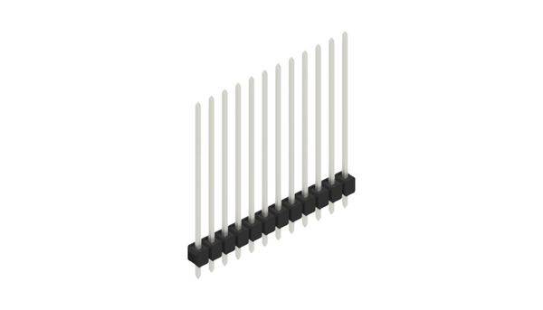 Fischer Elektronik Stiftleiste (Standard) Anzahl Reihen: 1 10048996 10St.