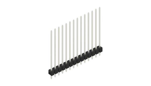 Fischer Elektronik Stiftleiste (Standard) Anzahl Reihen: 1 10049003 10St.