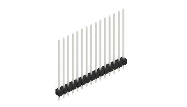 Fischer Elektronik Stiftleiste (Standard) Anzahl Reihen: 1 10049006 10St.
