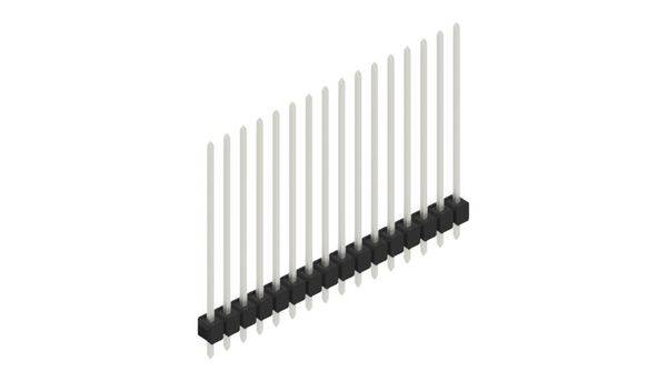 Fischer Elektronik Stiftleiste (Standard) Anzahl Reihen: 1 10049009 10St.