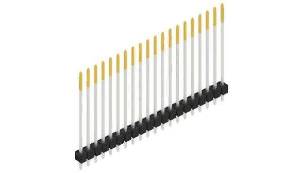 Fischer Elektronik Stiftleiste (Standard) Anzahl Reihen: 1 10049021 10St.