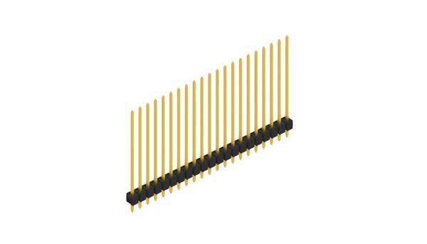 Fischer Elektronik Stiftleiste (Standard) Anzahl Reihen: 1 10049024 10St.