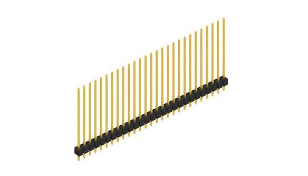 Fischer Elektronik Stiftleiste (Standard) Anzahl Reihen: 1 10049043 10St.
