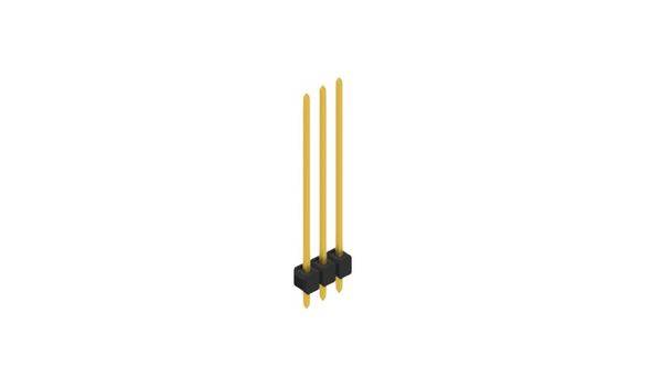 Fischer Elektronik Stiftleiste (Standard) Anzahl Reihen: 1 10048965 10St.