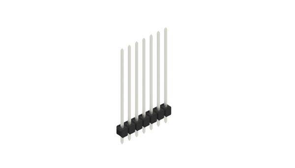 Fischer Elektronik Stiftleiste (Standard) Anzahl Reihen: 1 10048980 10St.