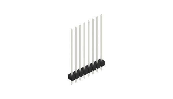 Fischer Elektronik Stiftleiste (Standard) Anzahl Reihen: 1 10048983 10St.