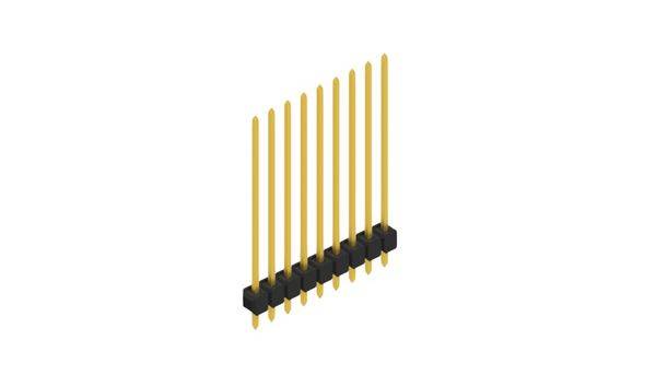 Fischer Elektronik Stiftleiste (Standard) Anzahl Reihen: 1 10048984 10St.